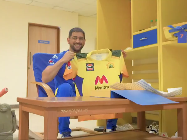 MS Dhoni Picture Credit: Twitter/@ChennaiIPL