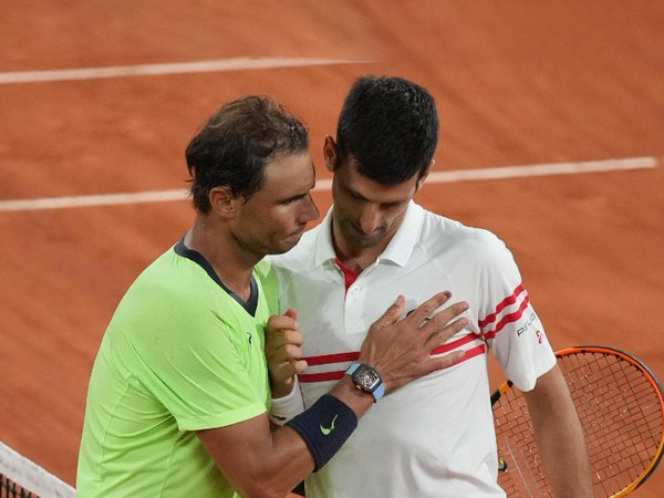 Novak Djokovic and Rafael Nadal Picture Credit: Twitter