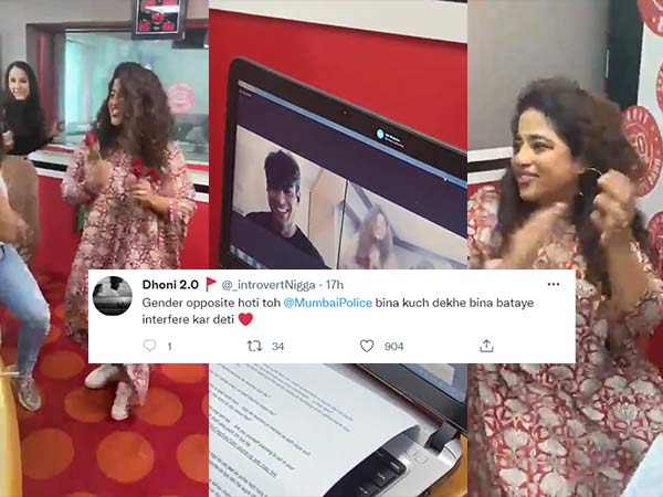 137:RJ Malishka dances on 'Ude Jab Jab Zaulfe Teri' and asks Neeraj Chopra Humne Aapko Jyada Cheda Toh Nahi