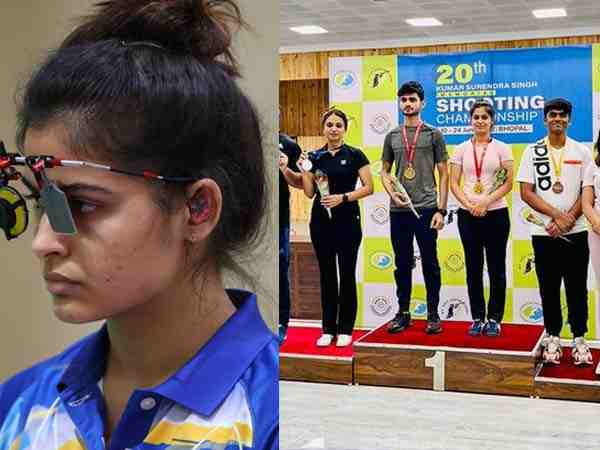 Manu Bhaker Picture Credit: Twitter