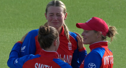 England women tears