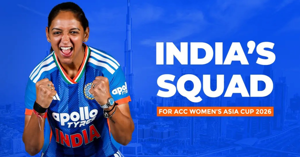 BCCI Announces India Women’s Asia Cup 2026 Squad