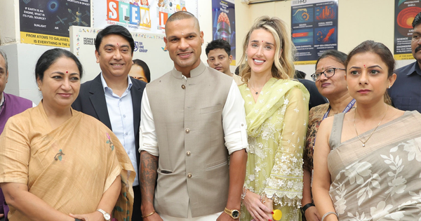 Shikhar Dhawan & Delhi CM Rekha Gupta