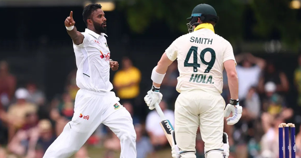 Steve Smith admits technology saved him during the first Test against Bangladesh