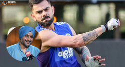 Virat Kohli and harbhajan