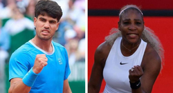 Serena Williams and Carlos Alcaraz