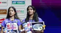 Treesa JOLLY & GAYATRI GOPICHAND PULLELA Bronze Medal Champion