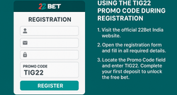 22bet promo code bonus