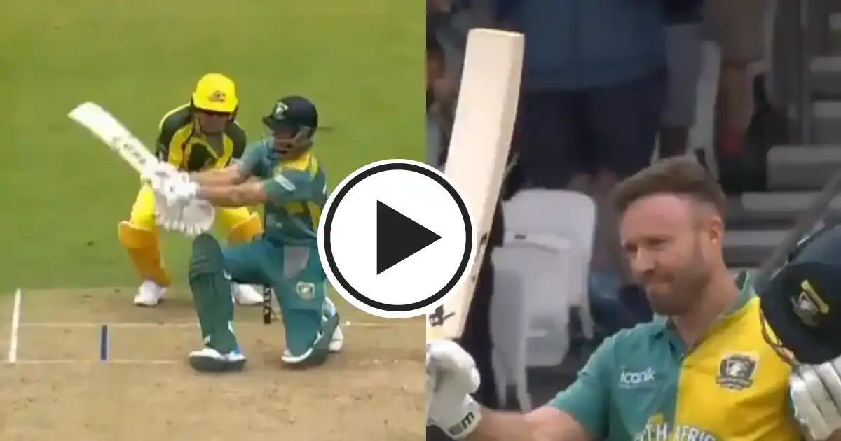 ab de villiers smashed 39 balls century in the world championship of legends