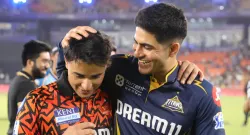 abhishek sharma offers rose to shubman gill on his 26th birthday