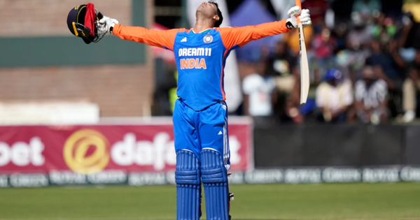 abhishek sharma smashes maiden t20i century