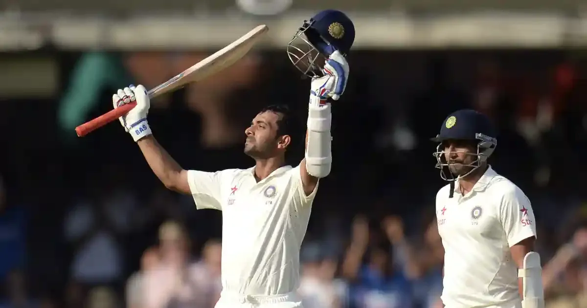 ajinkya rahane racked up his test ton at lord s 17th july