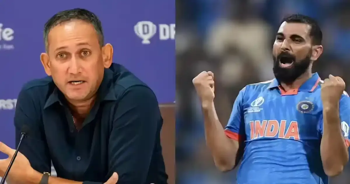 ajit agarkar responds after mohammed shami s reaction on odi snub sportstiger