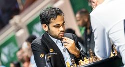 arjun erigaisi vidit gujrathi and dramatic entry of m pranesh seal top 8 line up for india rising road to ewc closed playoffs