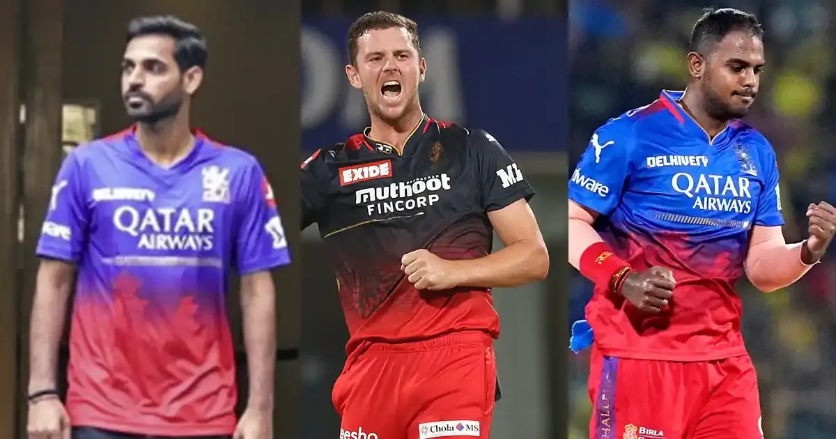 bhuvneshwar kumar josh hazlewood yash dayal