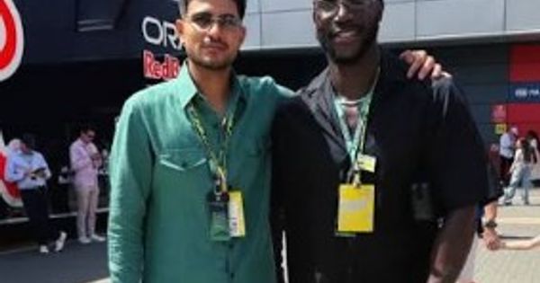 british tv presenter harry pinero praises shubman gill after f1 meeting