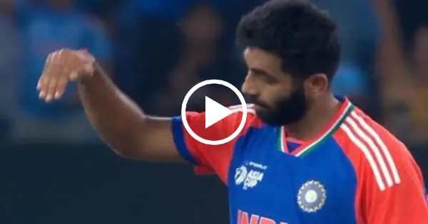 #WATCH: Bumrah sends Rauf back with plane gesture