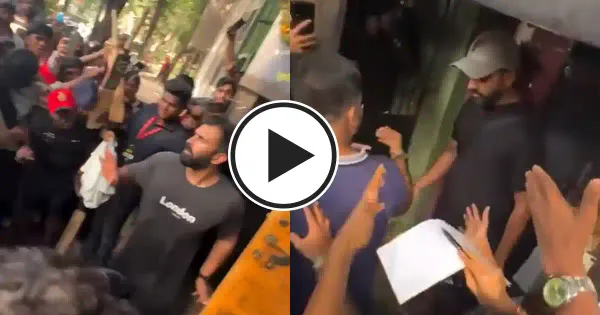 Abhishek Nayar turns bodyguard for Rohit Sharma