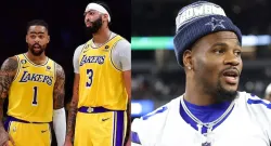 d angelo russell anthony davis celebrate micah parsons trade sportstiger