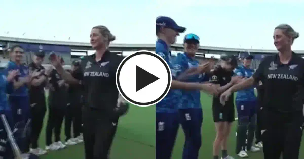 WATCH: New Zealand and England players give Guard of Honour to Sophie Devine after her final ODI match during Women’s World Cup