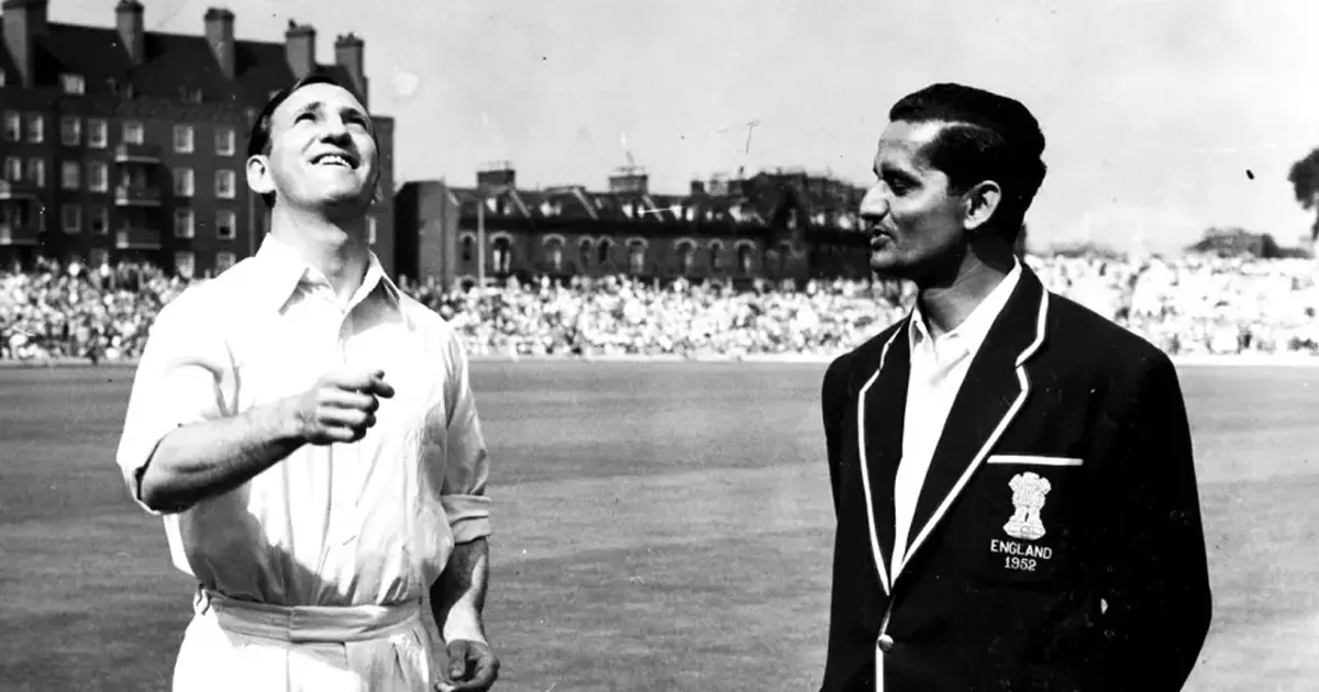 england versus india at the oval in 1952