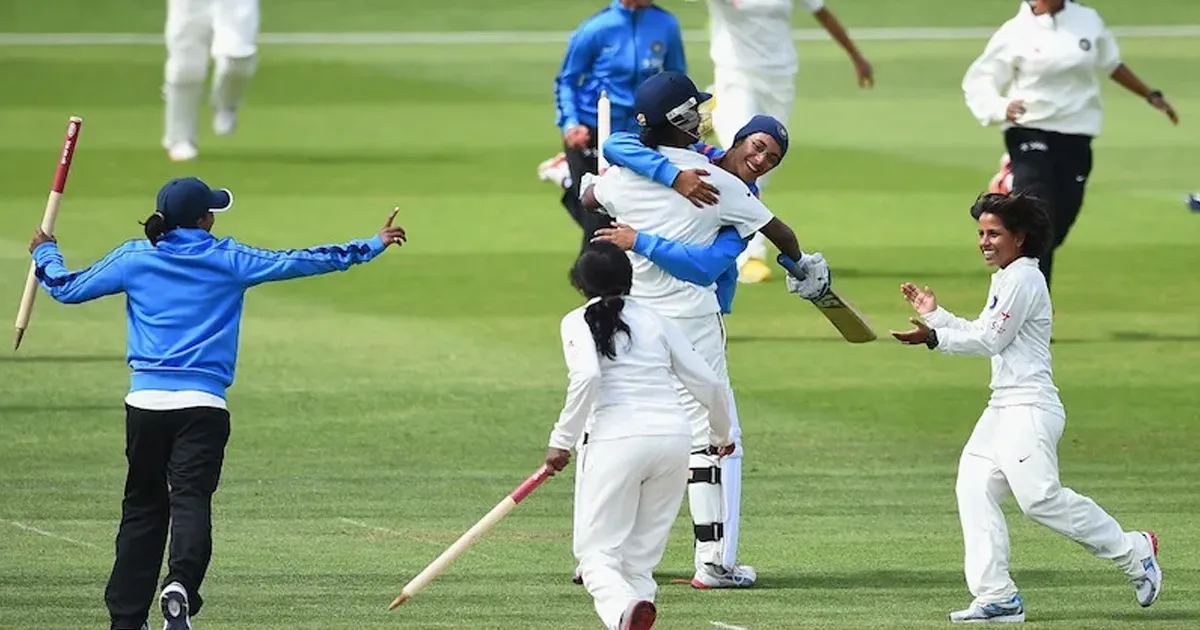 england women versus india women at sir paul getty s ground in 2014
