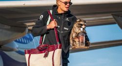 erling haaland carries whiskey racoon on return to norway after fifa world cup 2026 disappointment