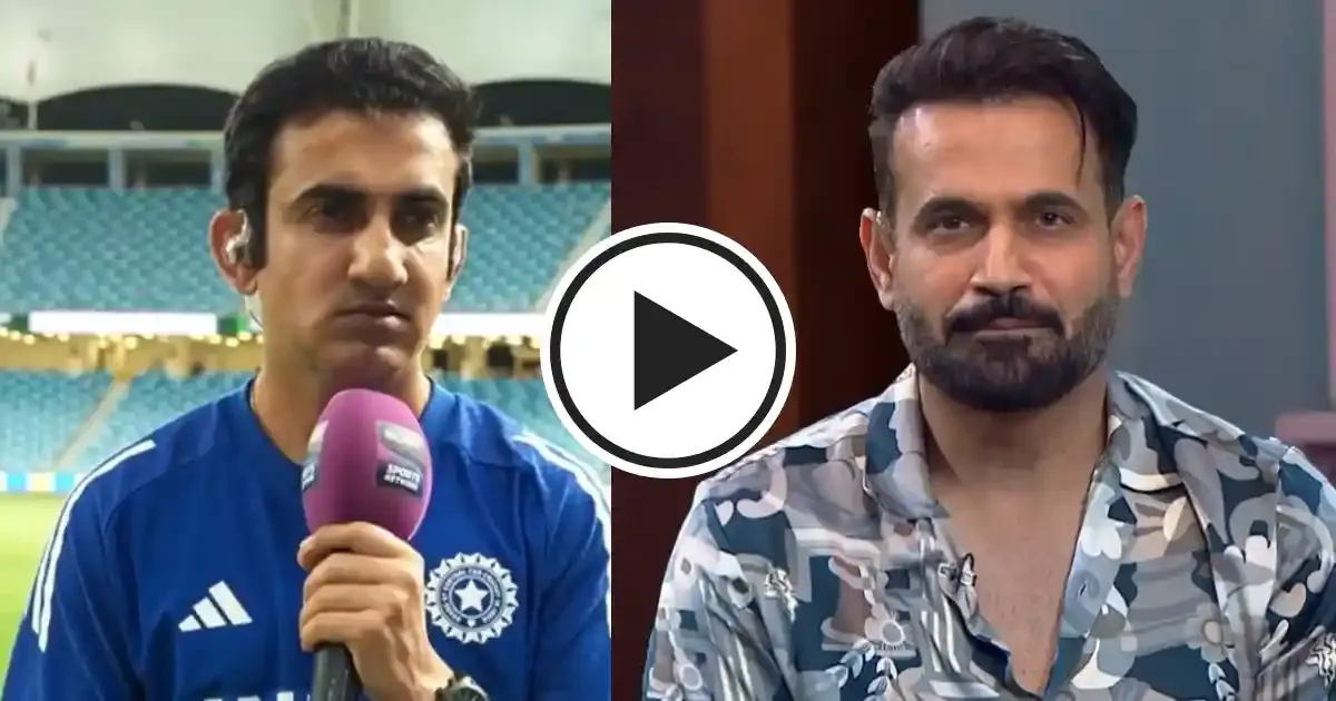 gautam gambhir irfan pathan sportstiger