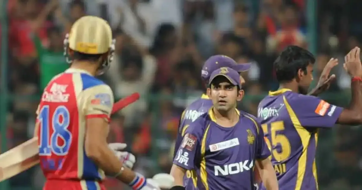 gautam gambhir vs virat kohli in 2013