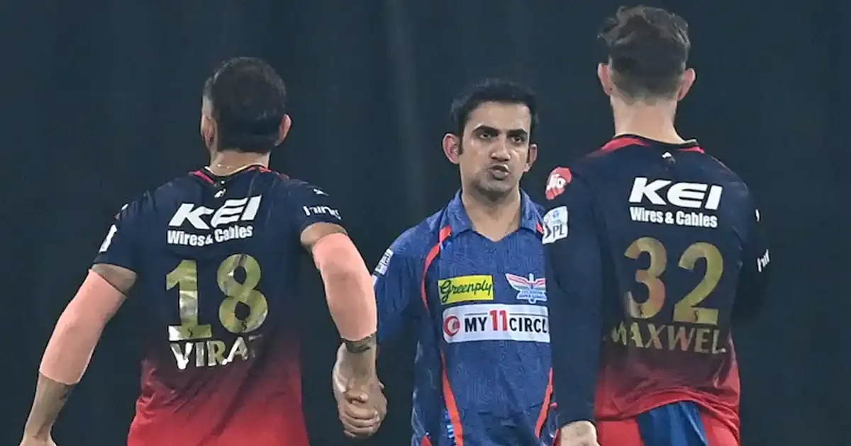 gautam gambhir vs virat kohli in 2023