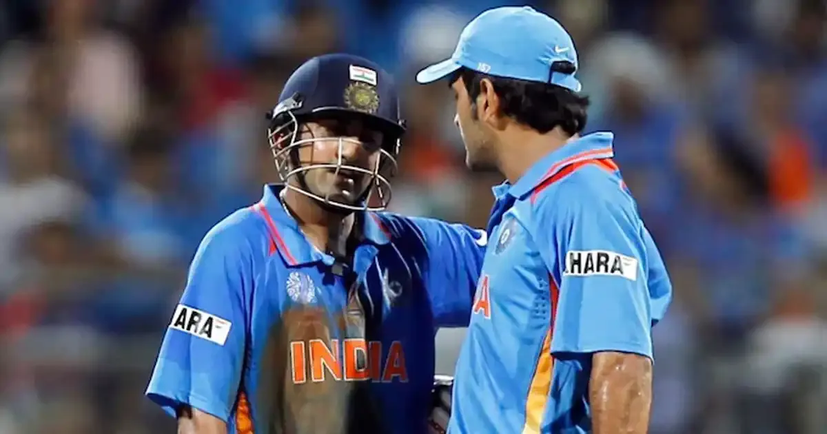 gautam gambhir s statement on ms dhoni s world cup 2011 match winning stroke