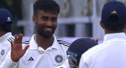 going to be the backbone of indian test bowling netizens left impressed as manav suthar records 33 6 against afghanistan to record dream test debut for india