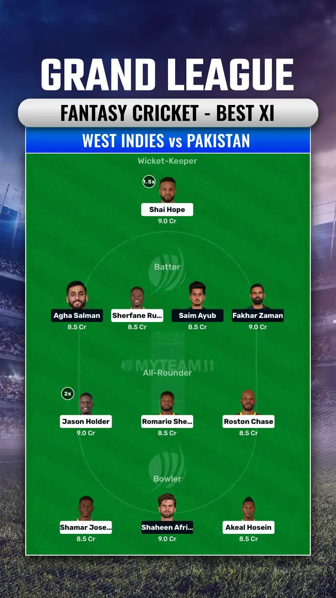 grand league wivspak