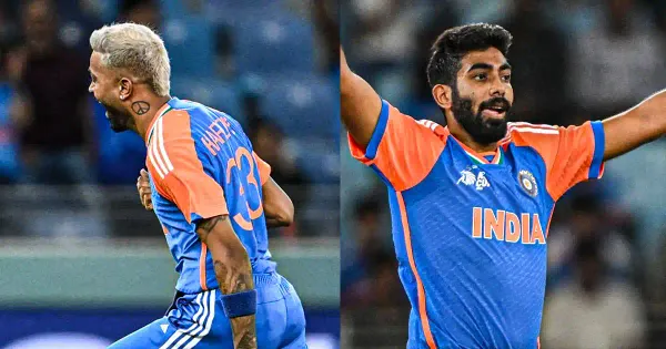 Hardik Pandya dismisses Saim Ayub on golden duck