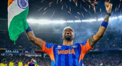 hardik pandya win celebration