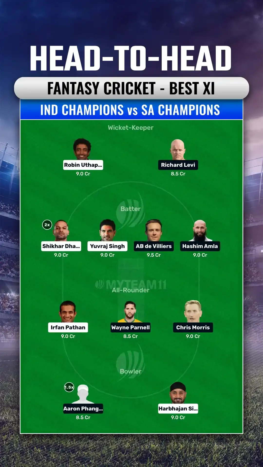 head to head indvssa champ