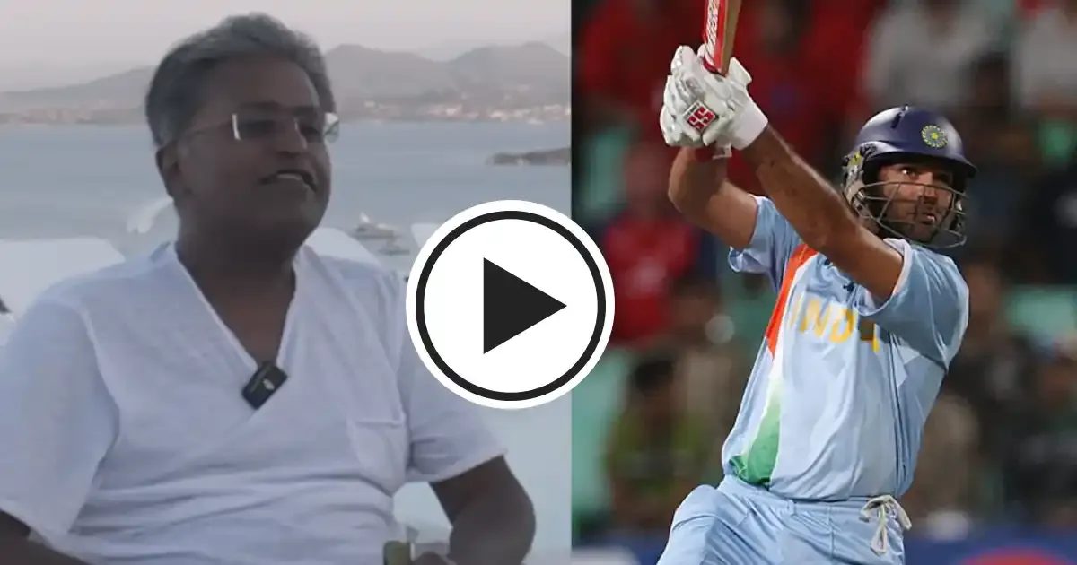 i ll buy you a porsche if you hit 6 sixes ipl founder lalit modi reveals how he got yuvraj singh s iconic cricket bat watch