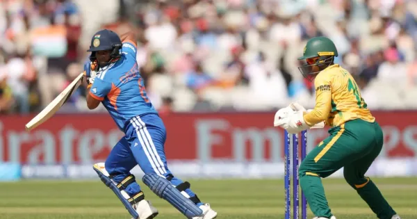  india women squander fiery start against south africa