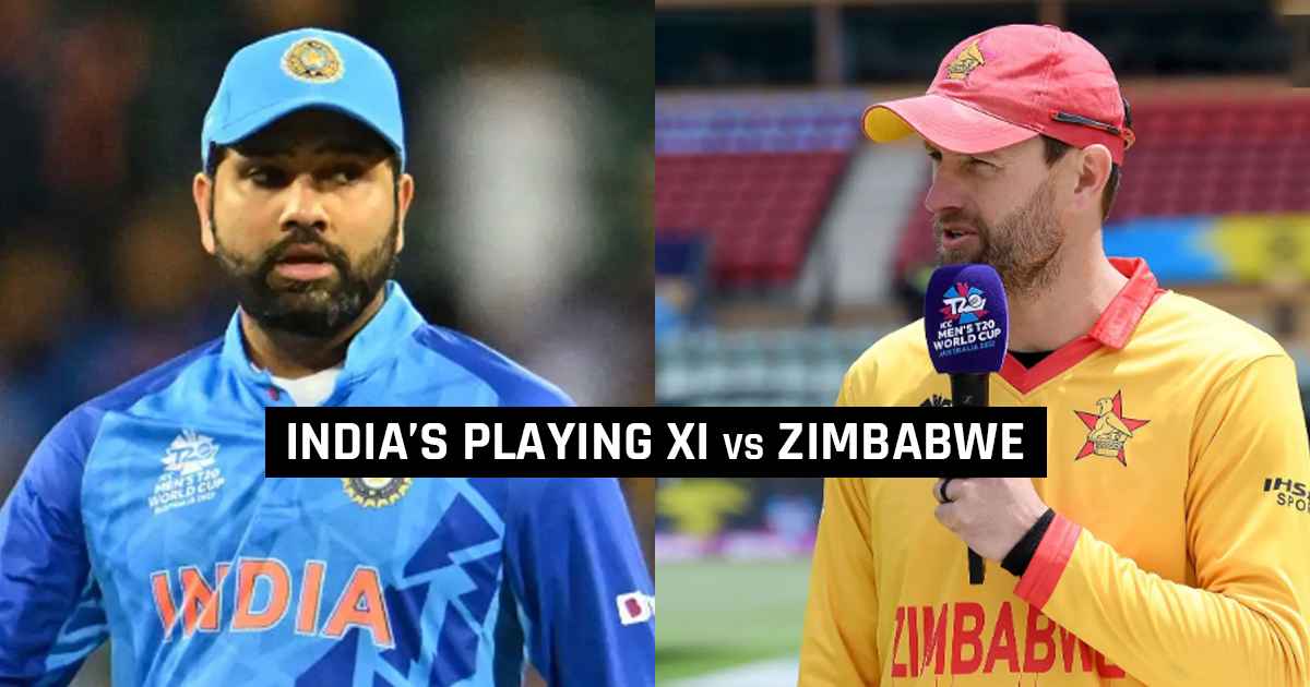 Team India Playing XI vs ZIM | IND Playing XI against Zimbabwe | India