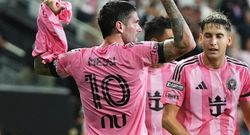 inter miami observes silence in honour of lionel messi s father during leagues cup group stage clash