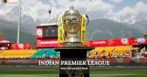 ipl 2026 points table and match result