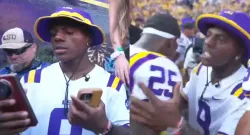 ishowspeed attends lsu match in florida spends cheerful moments with buffalo bills player leonardo fournette