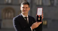 james anderson receives knighthood from princess anne for services to cricket sportstiger