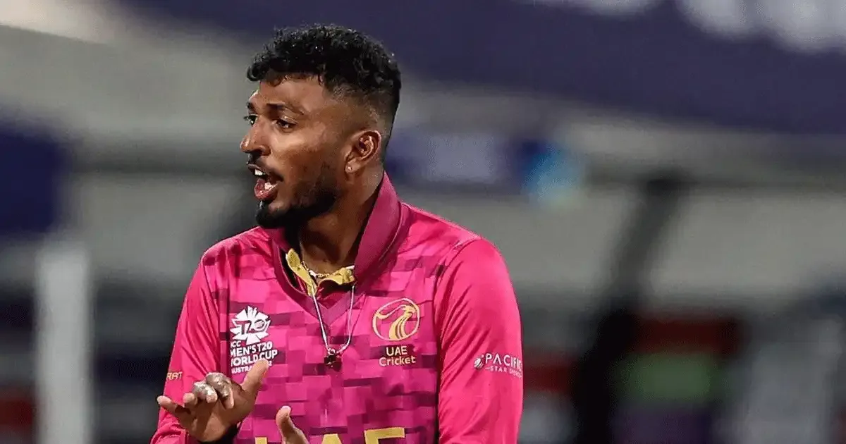 karthik meiyappan uae 2022 v sri lanka