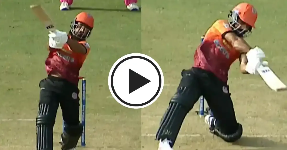 Salman Nizar hits 11 sixes in 13 balls