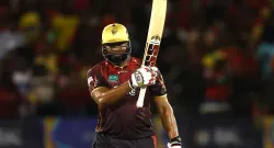 kieron pollard hits 17 ball 50 in cpl 2025 against guyana amazon warriors sportstiger