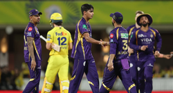 kkr and csk players wear black armband