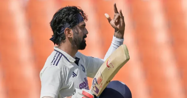kl rahul scores 12th test 100