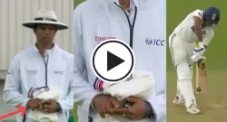 kumar dharmasena telling the english bowler sportstiger