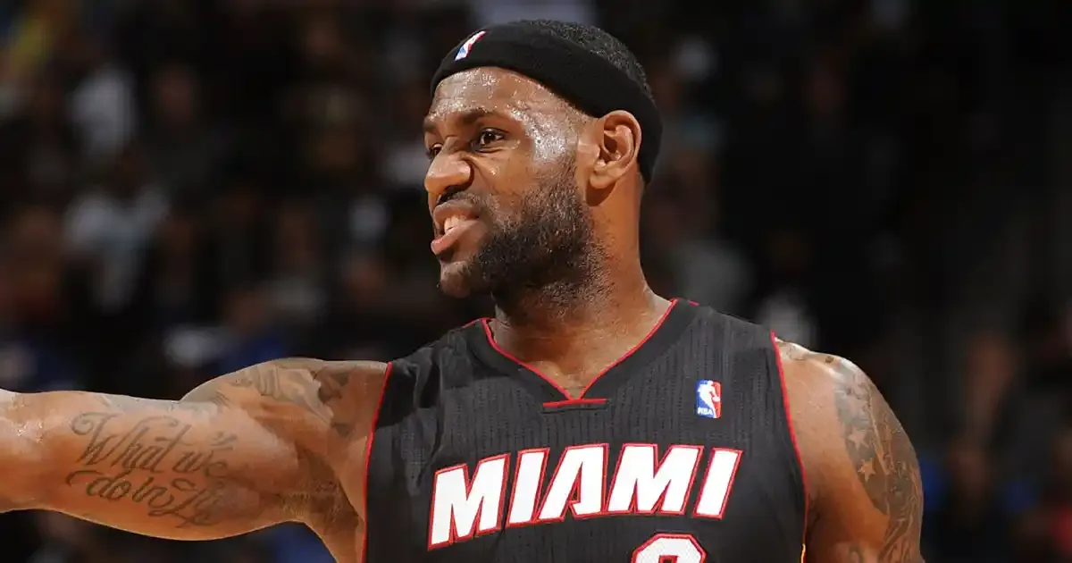 lebron james for miami heat